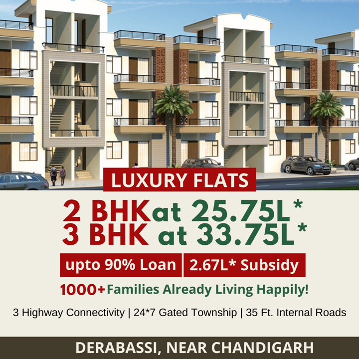 2BHK & 3BHK Floors In Bella Homes Derabassi