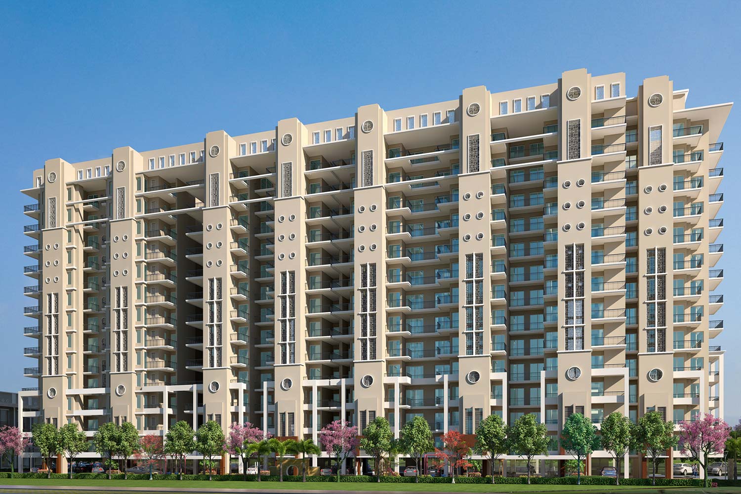 High Rise 2, 3 BHK Apartments In Ubber Mewsgate Mohali