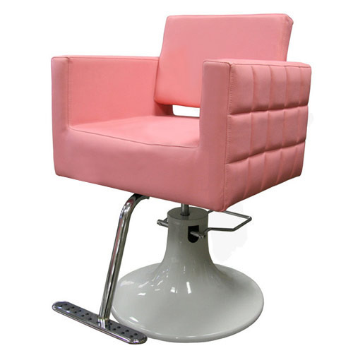 Pink Stylish Saloon Chair