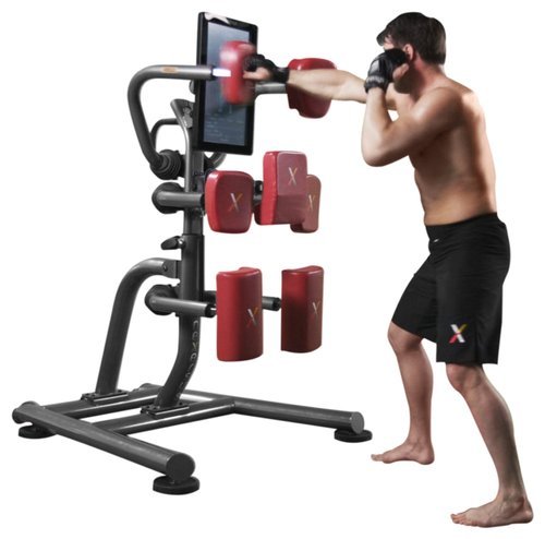 NEXERSYS Commercial Fitness Equipment For Boxing,Grey/Red