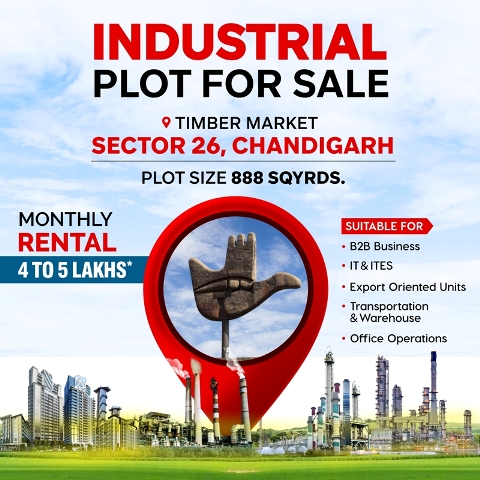 Industrial Plots For Sale In Sector 26 Chandigarh