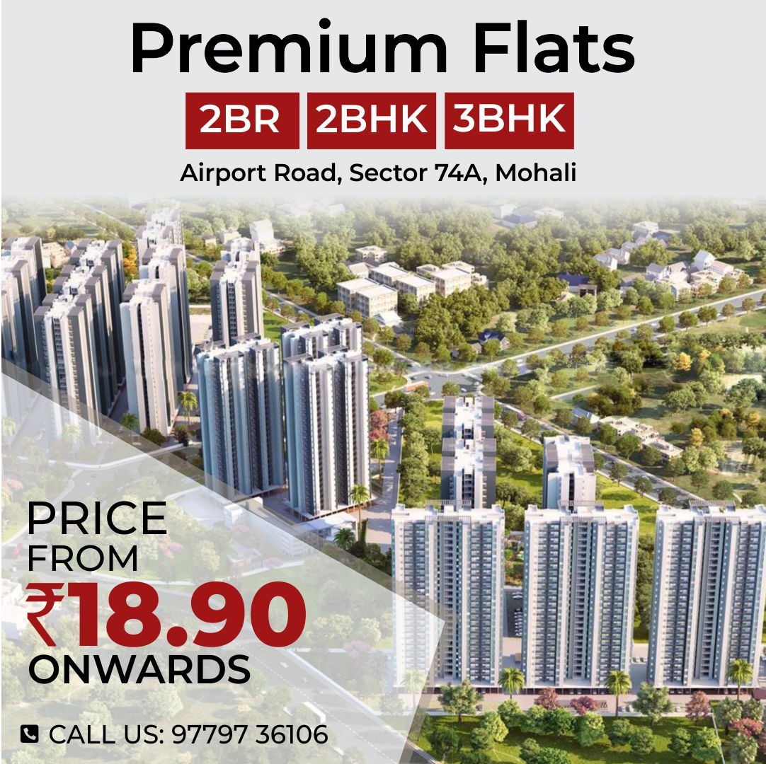 2 & 3 BHK Flats In Lok Awas Apartments Mohali  