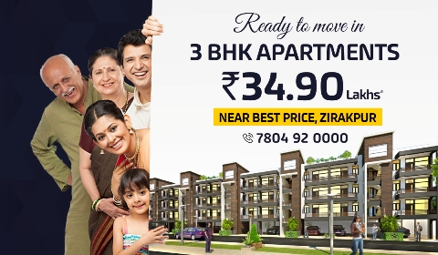 3 BHK Floors In Motia City Pride Zirakpur 