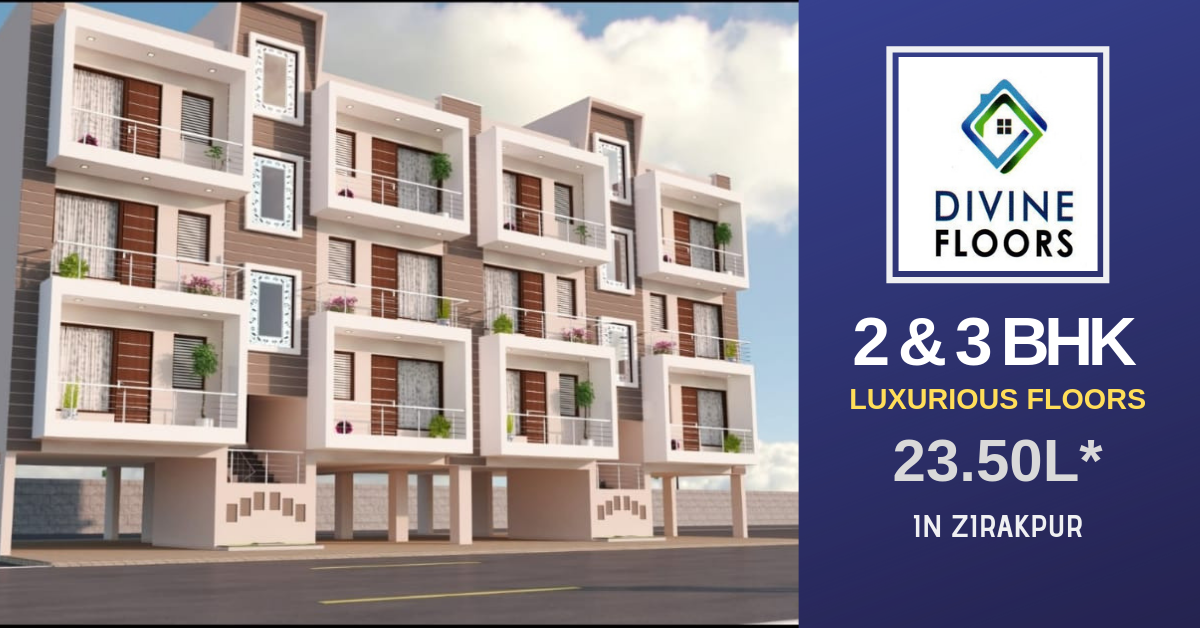 2 & 3 BHK Flats In Divine Floors Zirakpur