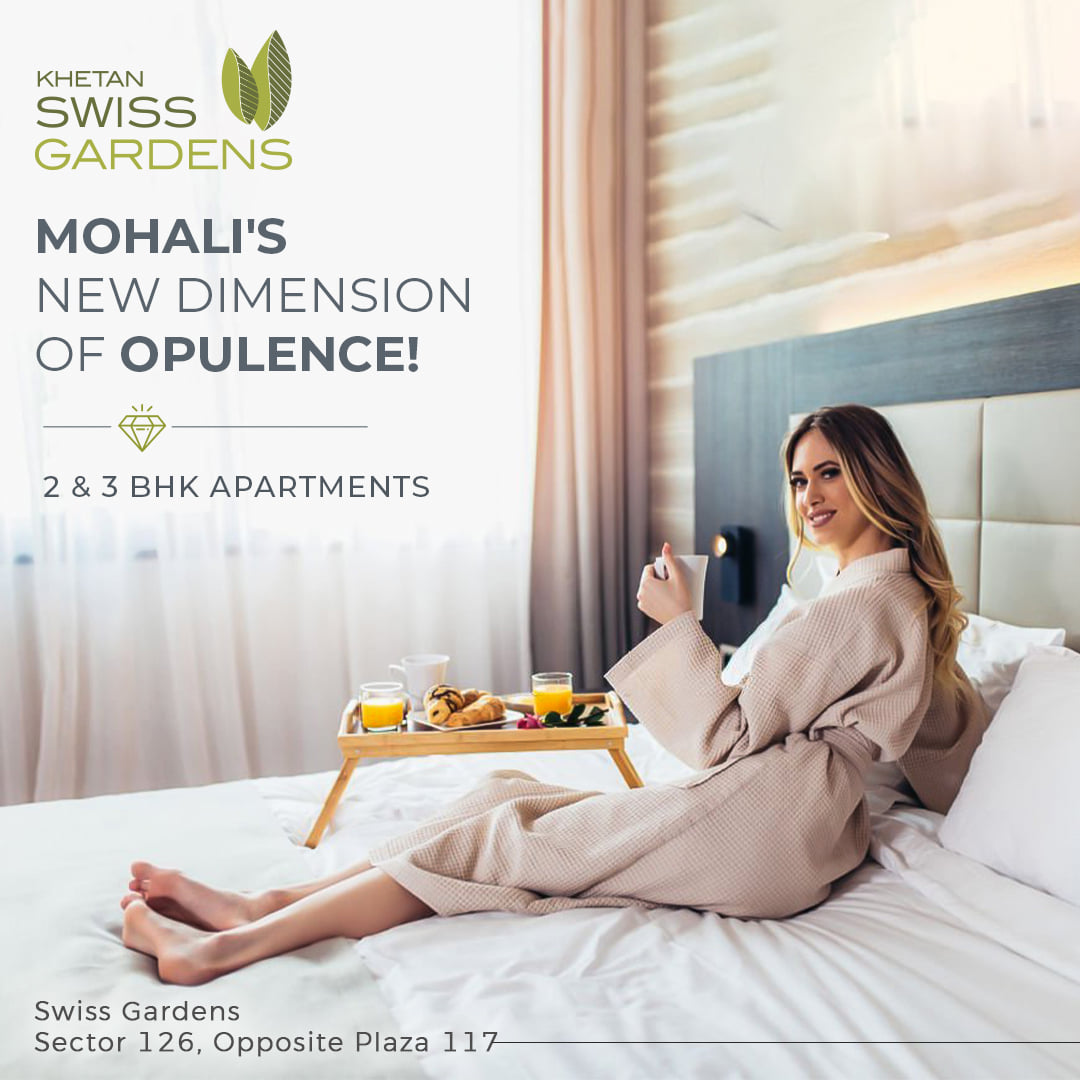 3 BHK Luxury Flats In Swiss Garden Sector 126 Mohali