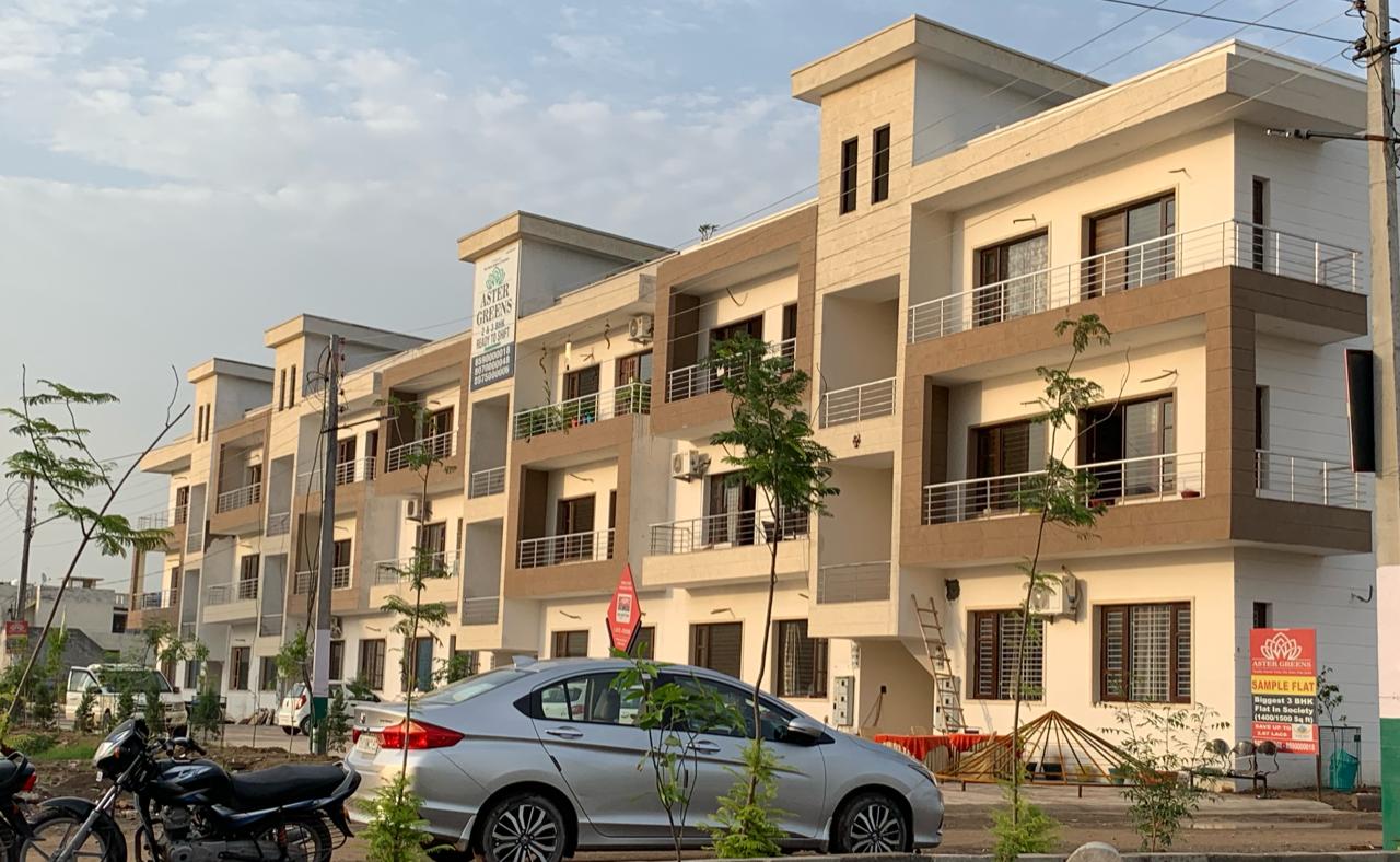 Ready To Move 2 & 3 BHK Floors In Aster Greens